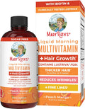 Liquid Multivitamin with Biotin 10000mcg for Hair Growth & Skin Health | 15.22 Fl Oz