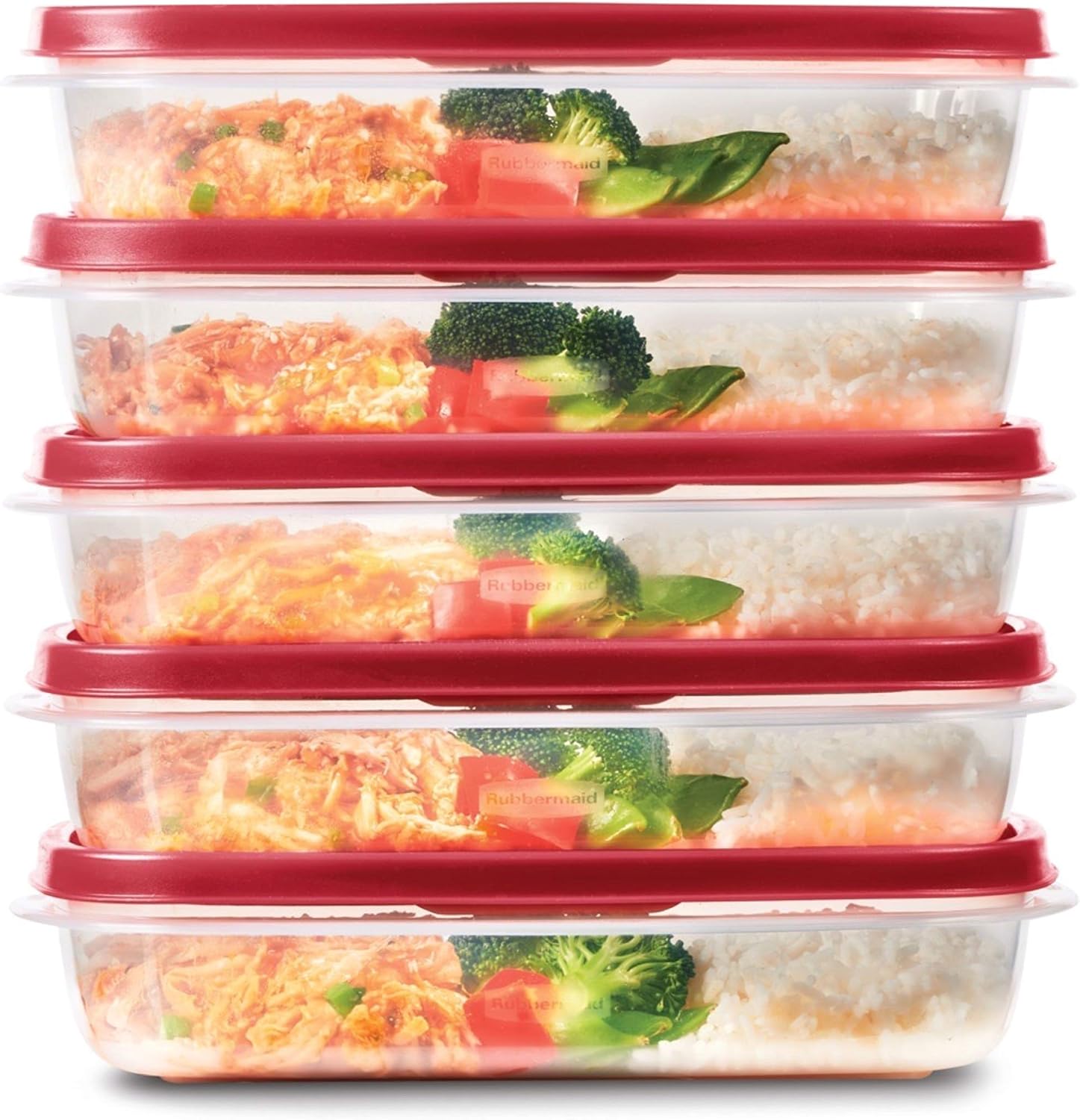 60-Piece Food Storage Containers with Vented Lids, Microwave and Dishwasher Safe Set