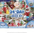 24-Day Ultimate Elf Kit with 70+ Props, Idea Cards, and Backdrops for Christmas Magic