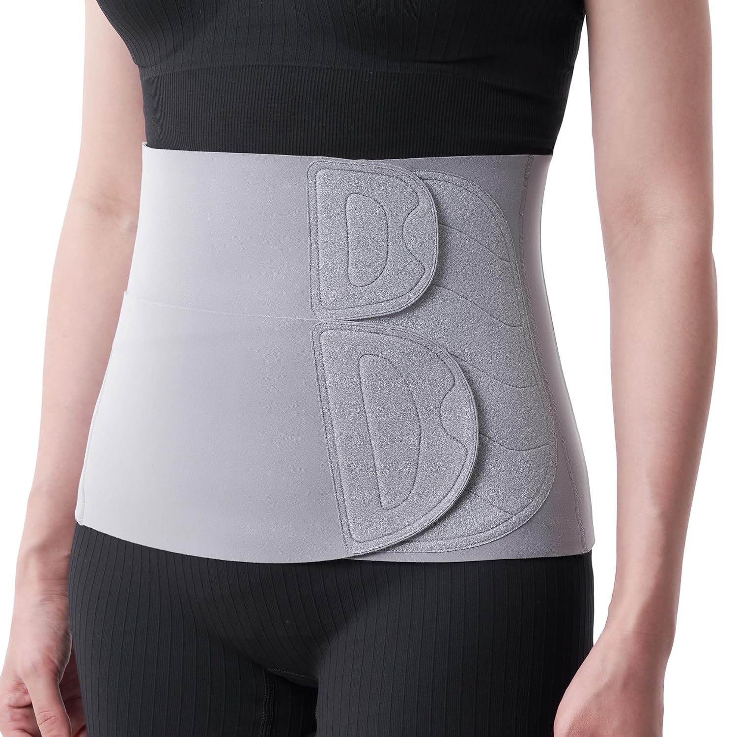 Postpartum Belly Band for Natural and C-Section Recovery with 3D Abdomen Lifting & Back Support