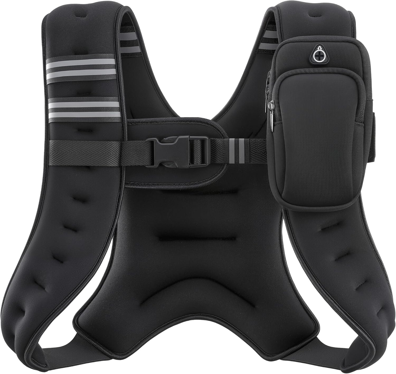 Adjustable Weighted Vest for Men & Women, 6-30lb Weight Vest for Fitness & Running