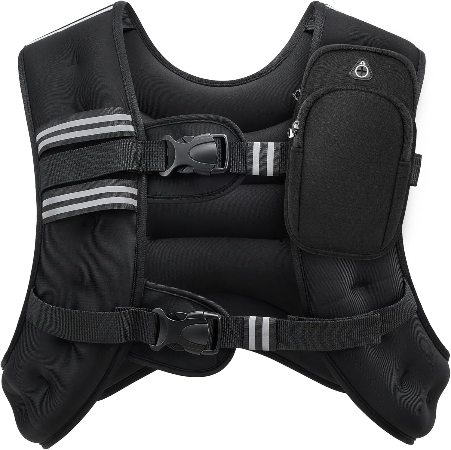 Adjustable Weighted Vest for Men & Women, 6-30lb Weight Vest for Fitness & Running