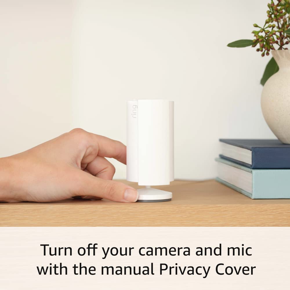 Indoor Security Camera with 1080p HD Video - Color Night Vision, Two-Way Talk, Motion Alerts & Privacy Cover