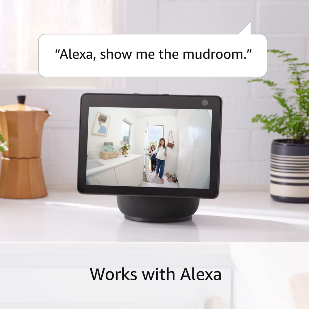 Indoor Security Camera with 1080p HD Video - Color Night Vision, Two-Way Talk, Motion Alerts & Privacy Cover