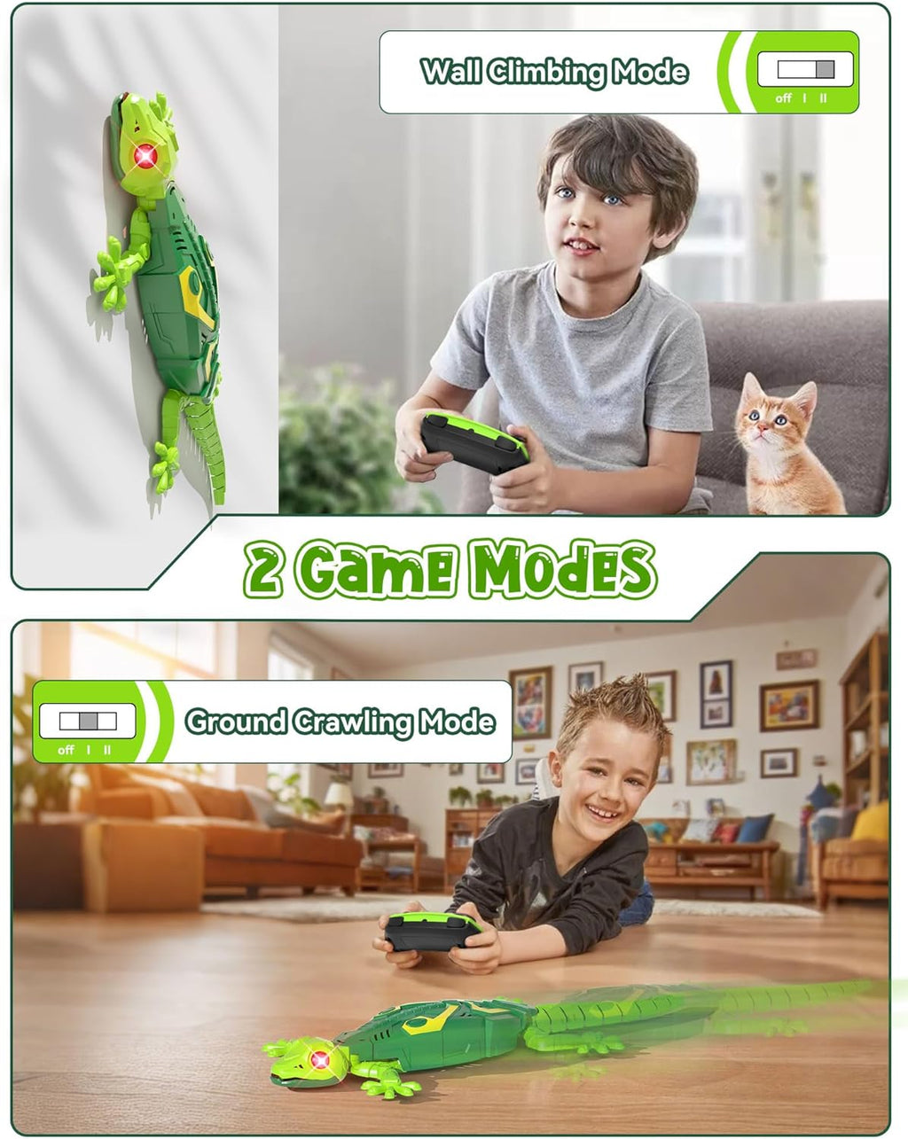 Remote Control Wall Climbing Lizard Toy