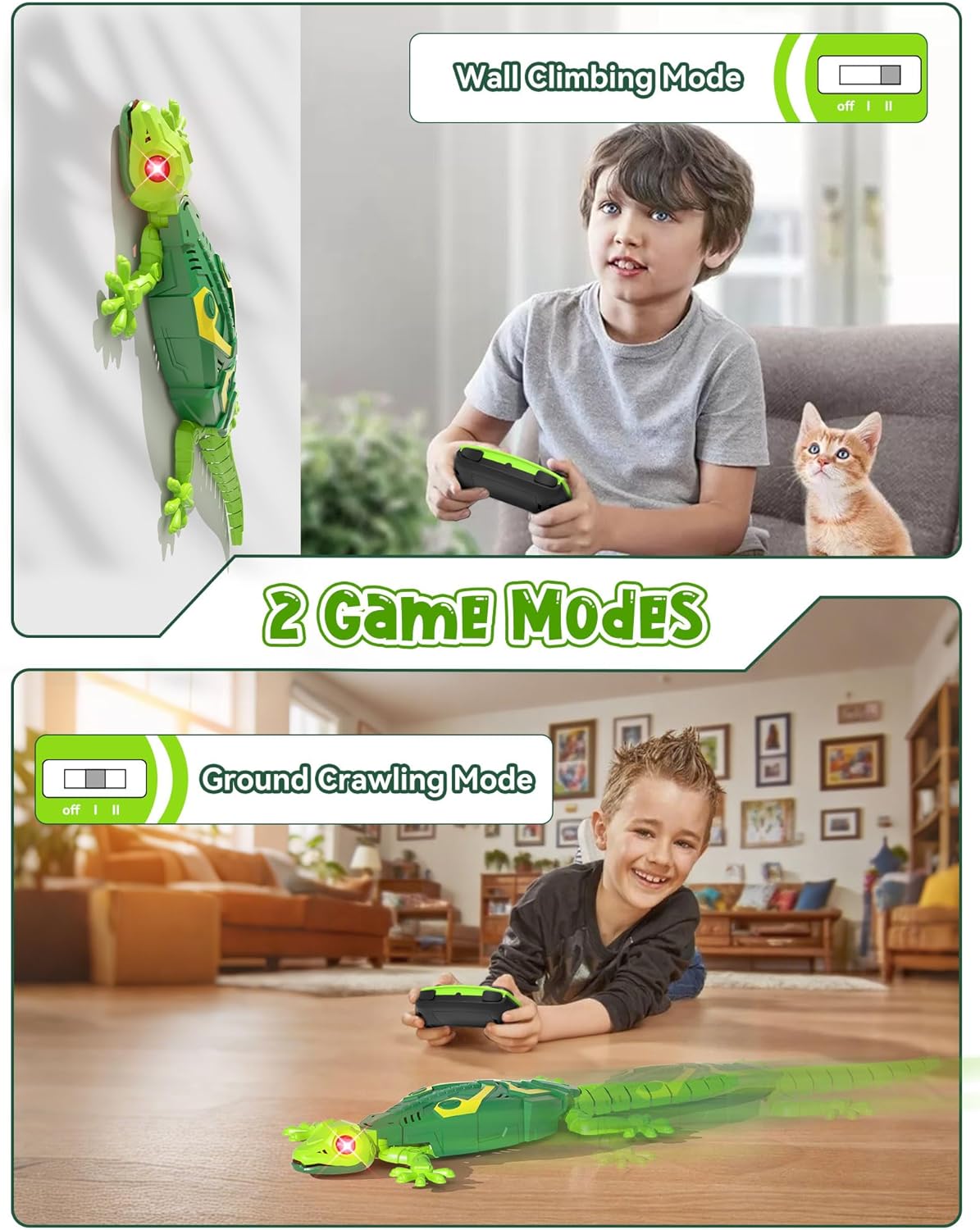 Remote Control Wall Climbing Lizard Toy