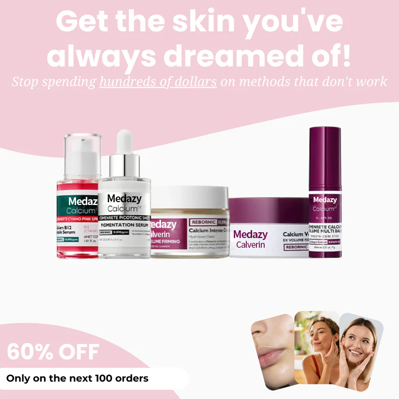 Final 3 Hours: 60%OFF🔥 Gifted Collagen Boost 5-Step Set Calcium Collagen Balm for Firming & Pore Care