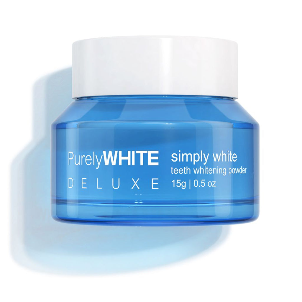 PurelyWHITE | Teeth Whitening Powder | InstantWhitening and Stain Removal, Oral Stain RemoverFor Sensitive Teeth