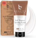 Natural Self Tanner Lotion - Organic Ingredients for Streak-Free Sunless Glow, Fair to Medium
