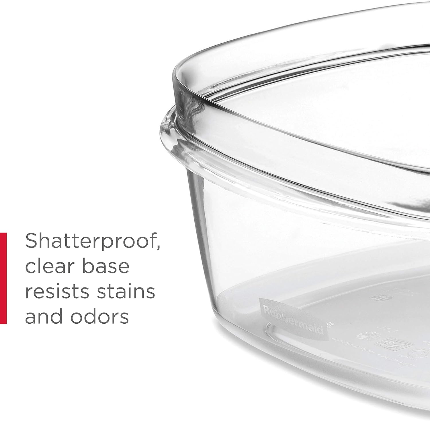 28-Piece Food Storage Containers with Snap Lids, Stain-Resistant Tritan Bases