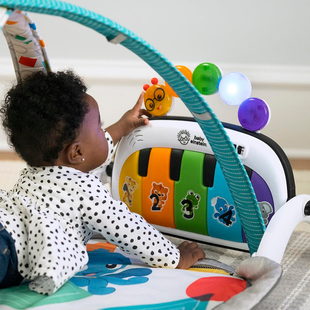 4-in-1 Kickin' Tunes Music & Language Discovery Play Gym with Magic Touch Piano