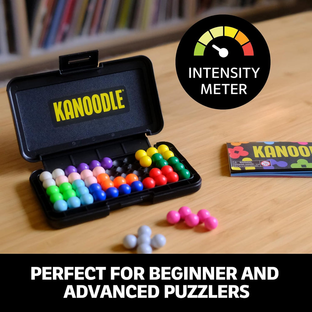 3D Brain Teaser Puzzle Game: 200+ Challenges for Ages 7+ | Portable Travel Companion