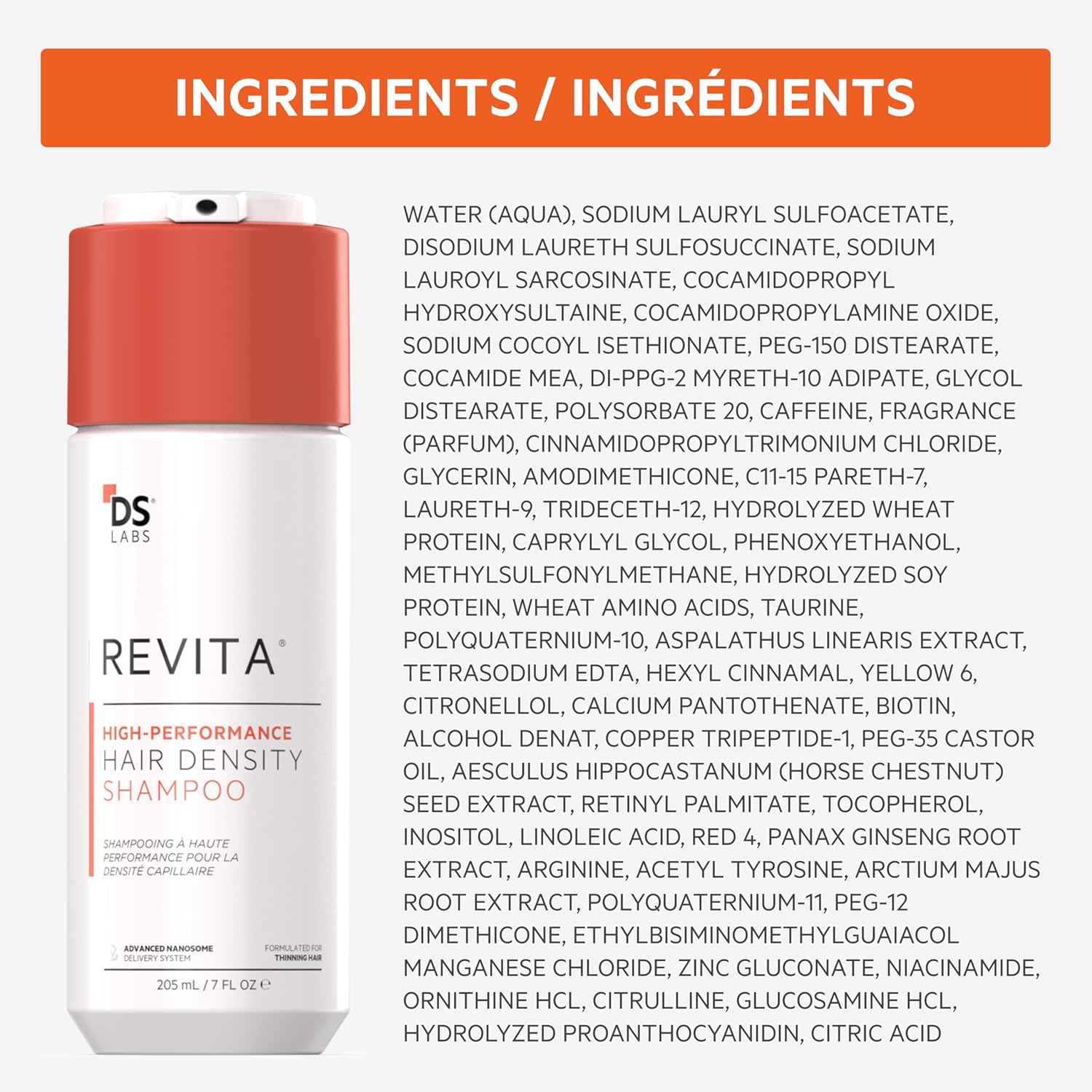 Volumizing Shampoo for Fuller Looking Hair, Scalp Refreshing Cleanse & Lightweight Hydration, 205 mL