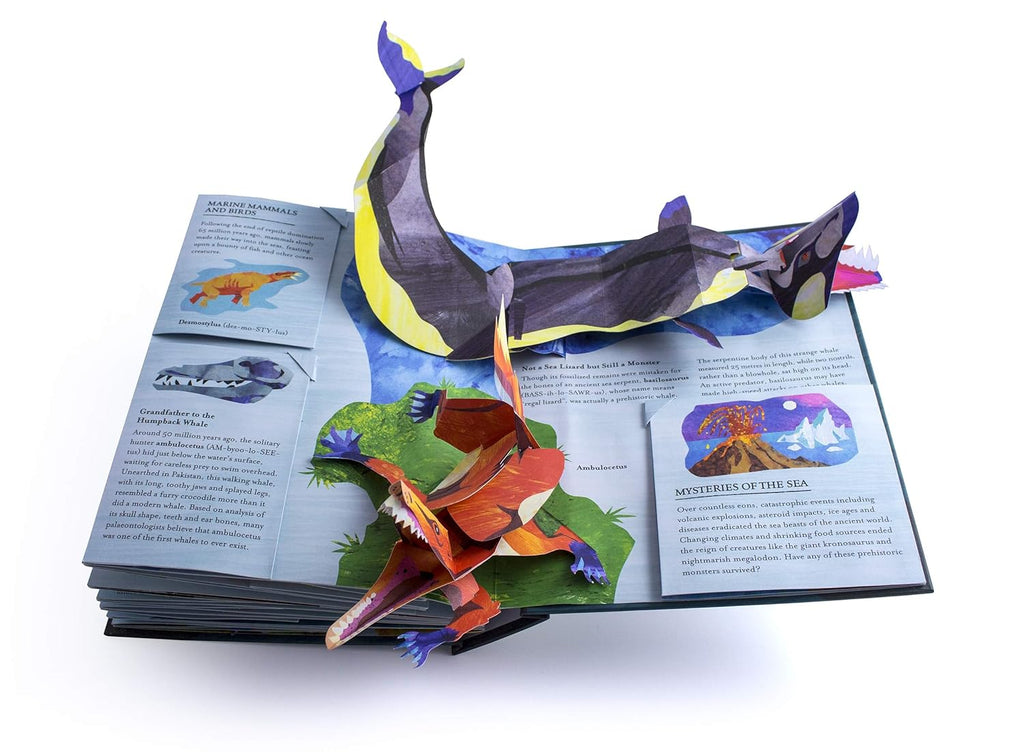 Encyclopedia Prehistorica: Sharks and Other Sea Monsters Pop-Up Book with 35+ 3D Designs