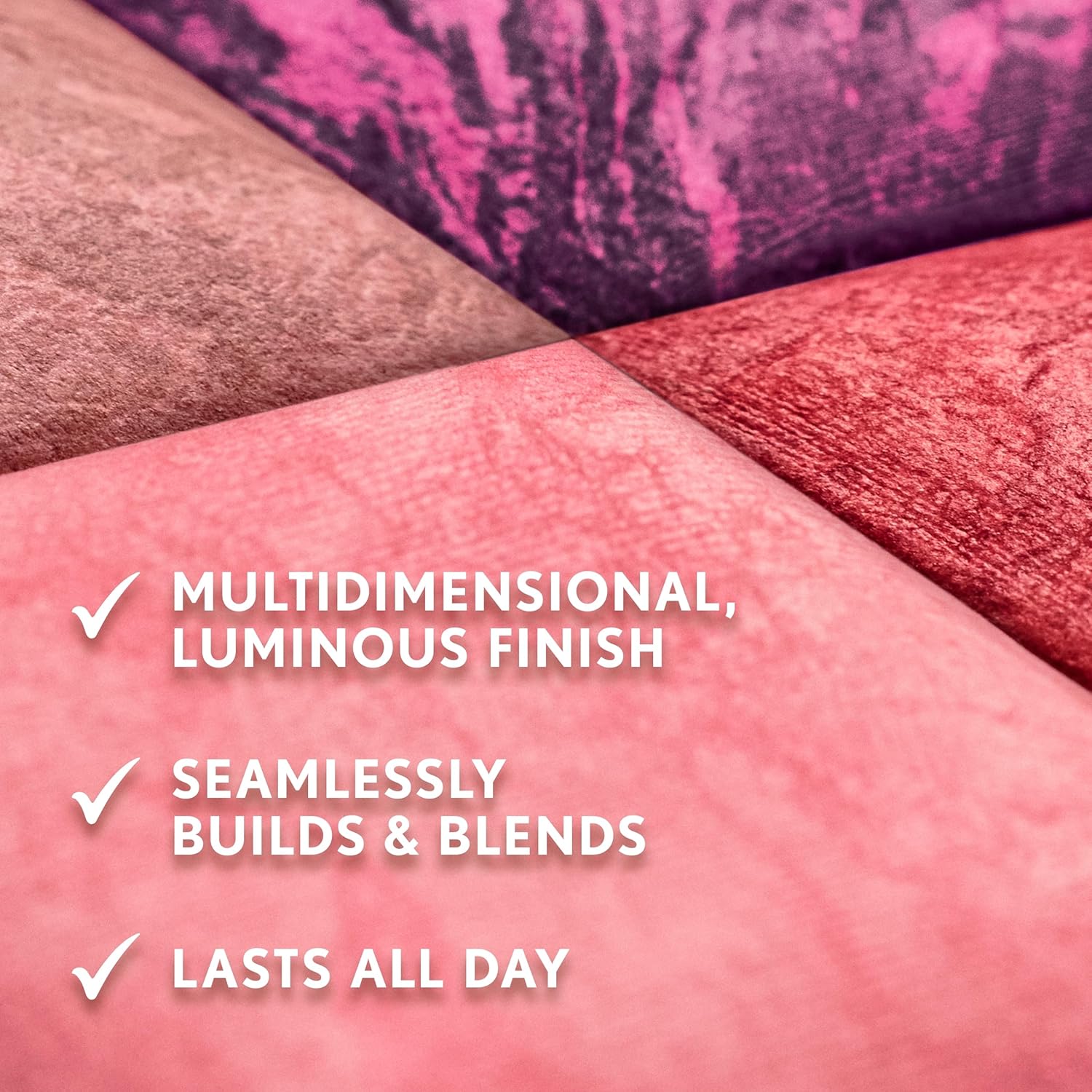 Baked Luminous Blush with Hyaluronic Acid & Rose Extract - Rose Latte (Nude with Pink Swirls)