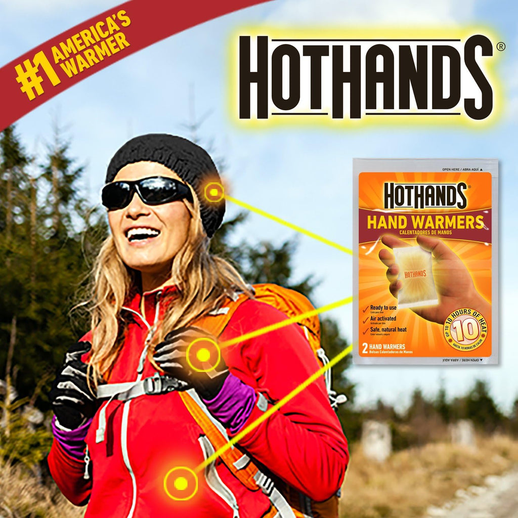18-Hour Natural Hand Warmers Value Pack (10 Count) | TSA-Safe & Eco-Friendly