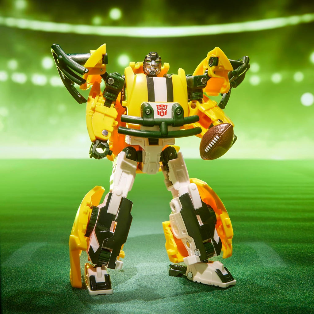 NFL Green Bay Packers Transforming Robot to Helmet 5.5-Inch Action Figure for Ages 8+