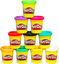 Non-Toxic Modeling Clay 10-Pack: Assorted Colors for Kids Ages 2+, Stocking Stuffer & Creative Play