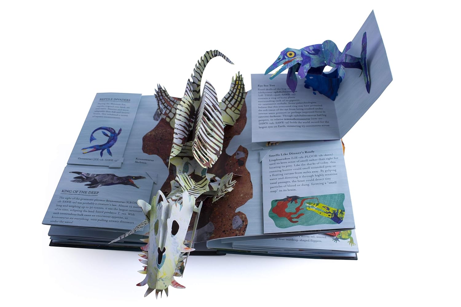 Encyclopedia Prehistorica: Sharks and Other Sea Monsters Pop-Up Book with 35+ 3D Designs