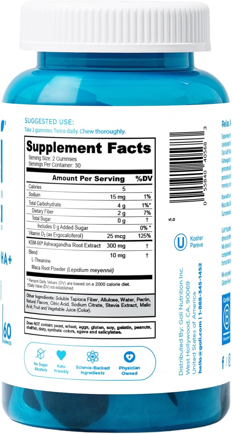 World's First 3-in-1 Pre, Post, Probiotic Gummies with Apple Cider Vinegar, Ashwagandha & Vitamins
