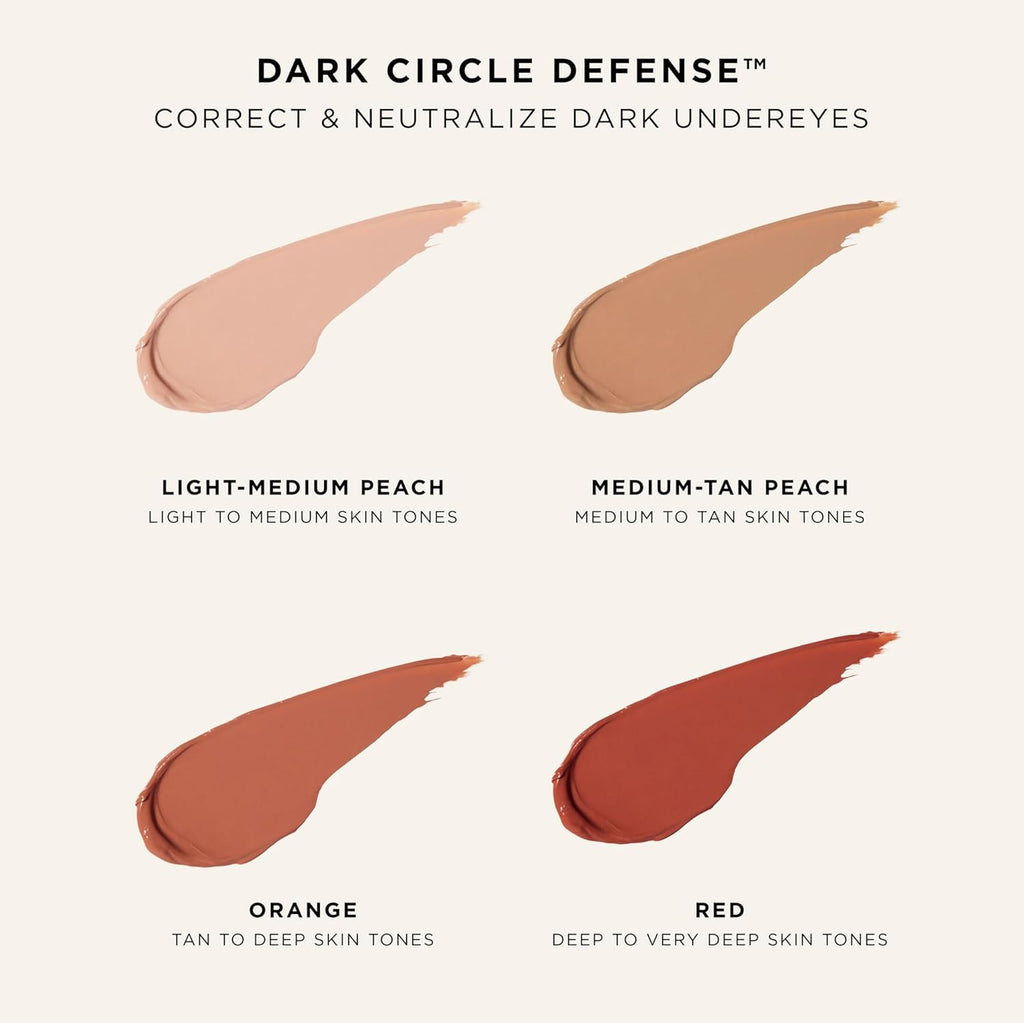Full Coverage Under Eye Corrector with Vegan Squalane & Caffeine for Dark Circles