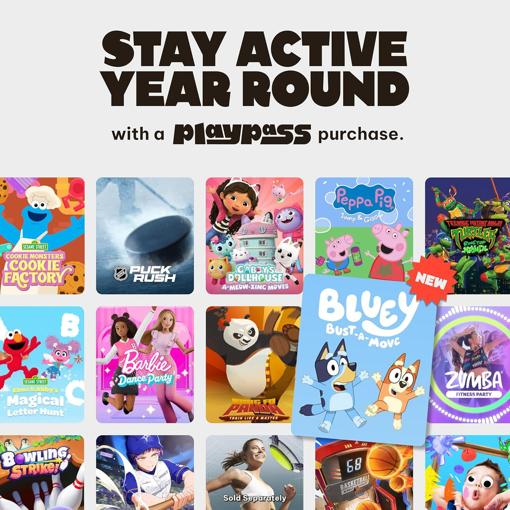 Active Play System for Kids & Families: Interactive Motion Gaming Console