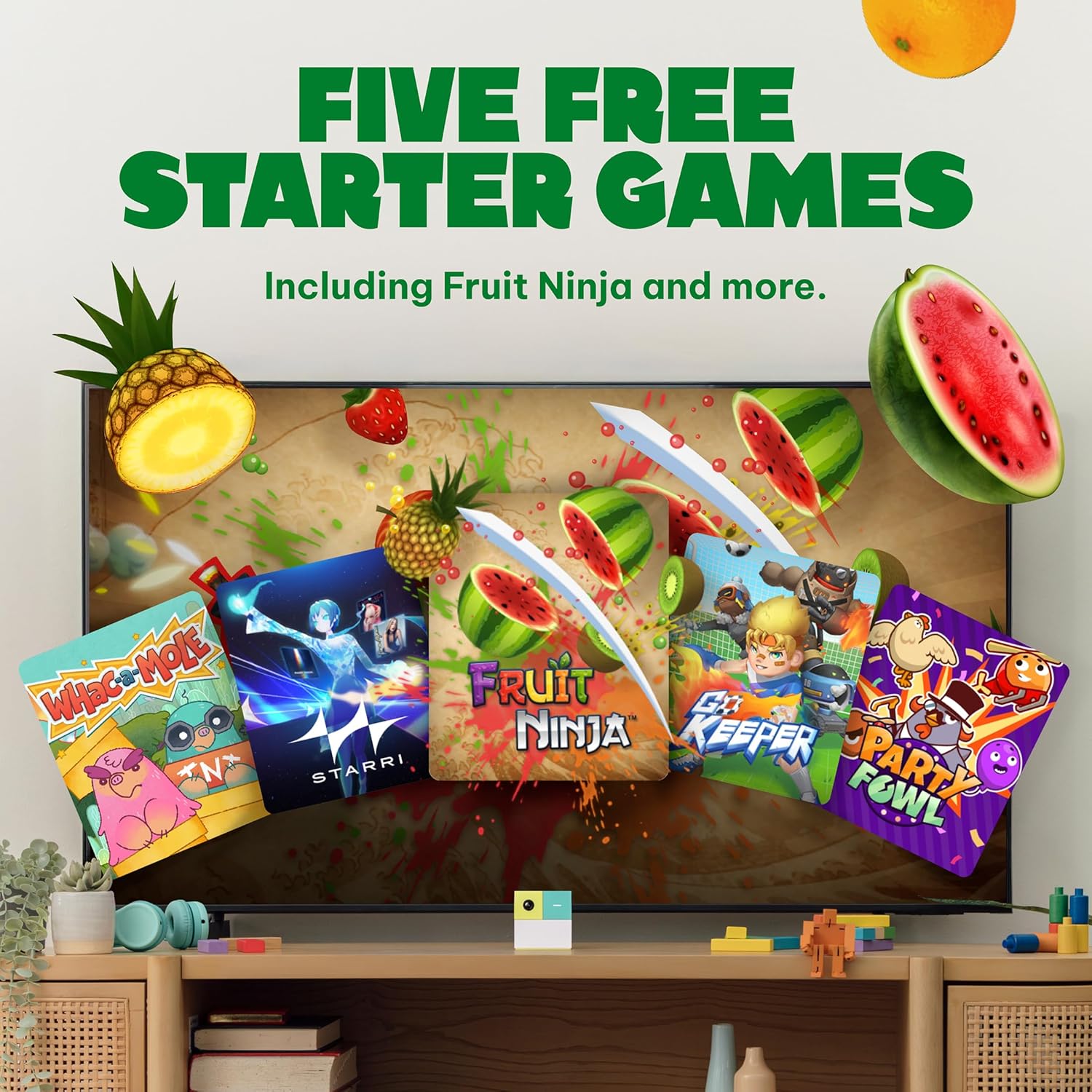 Active Play System for Kids & Families: Interactive Motion Gaming Console