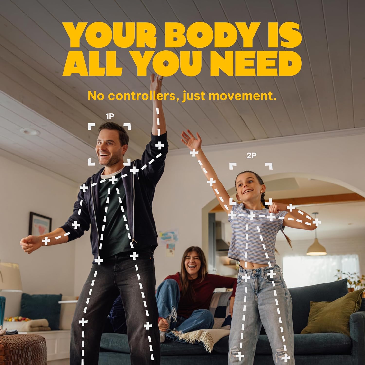 Active Play System for Kids & Families: Interactive Motion Gaming Console
