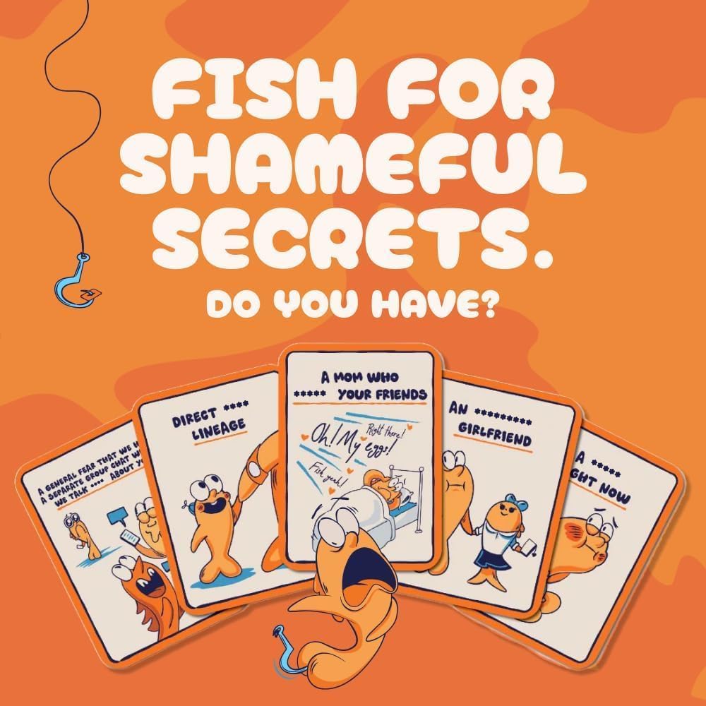 Adult Go Fish Card Game: Hilarious Party Game for Game Nights & Gatherings (2 Pack)