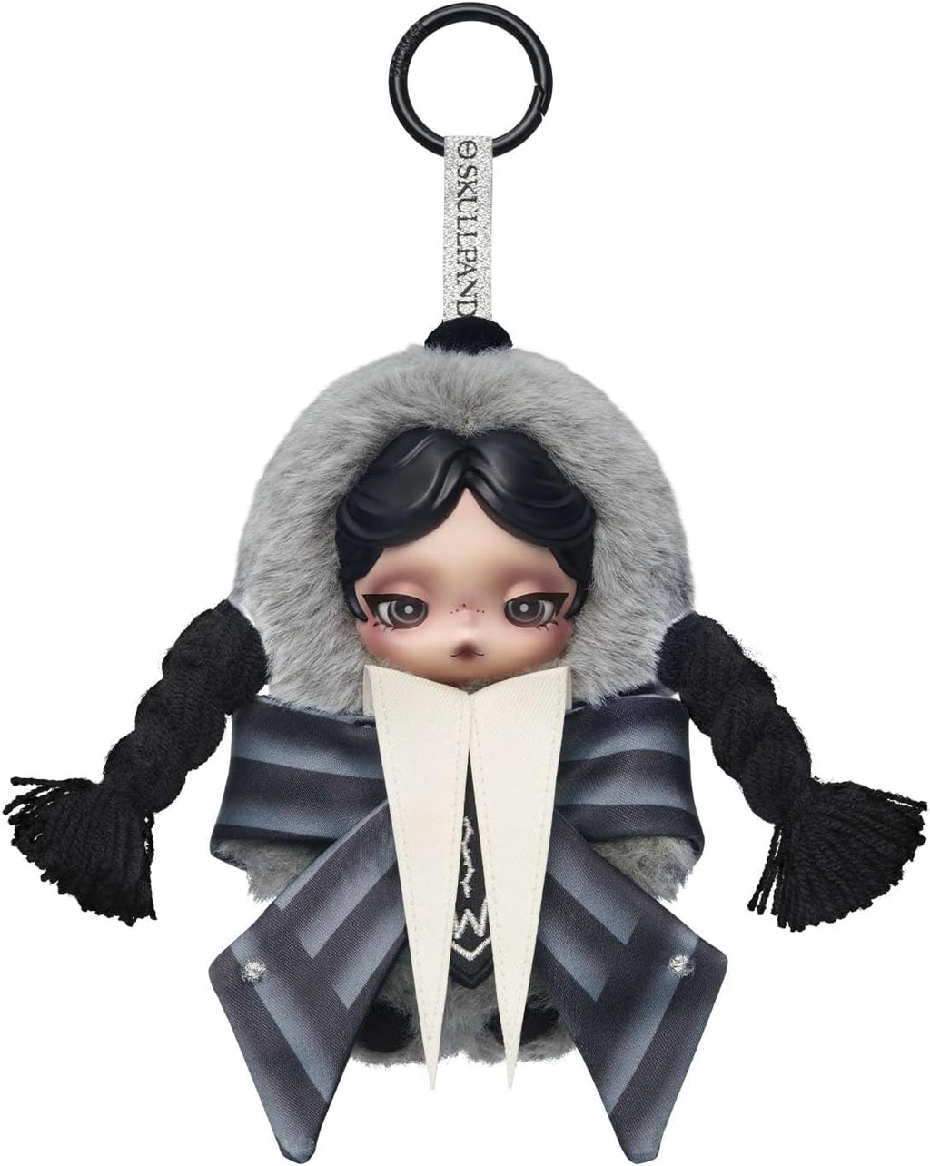 Wednesday Addams Plush Toy (Nevermore Academy Uniform) 5.32-inch Collectible Charm Gift