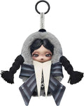 Wednesday Addams Plush Toy (Nevermore Academy Uniform) 5.32-inch Collectible Charm Gift