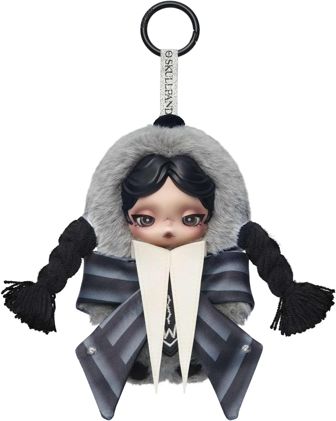 Wednesday Addams Plush Toy (Nevermore Academy Uniform) 5.32-inch Collectible Charm Gift