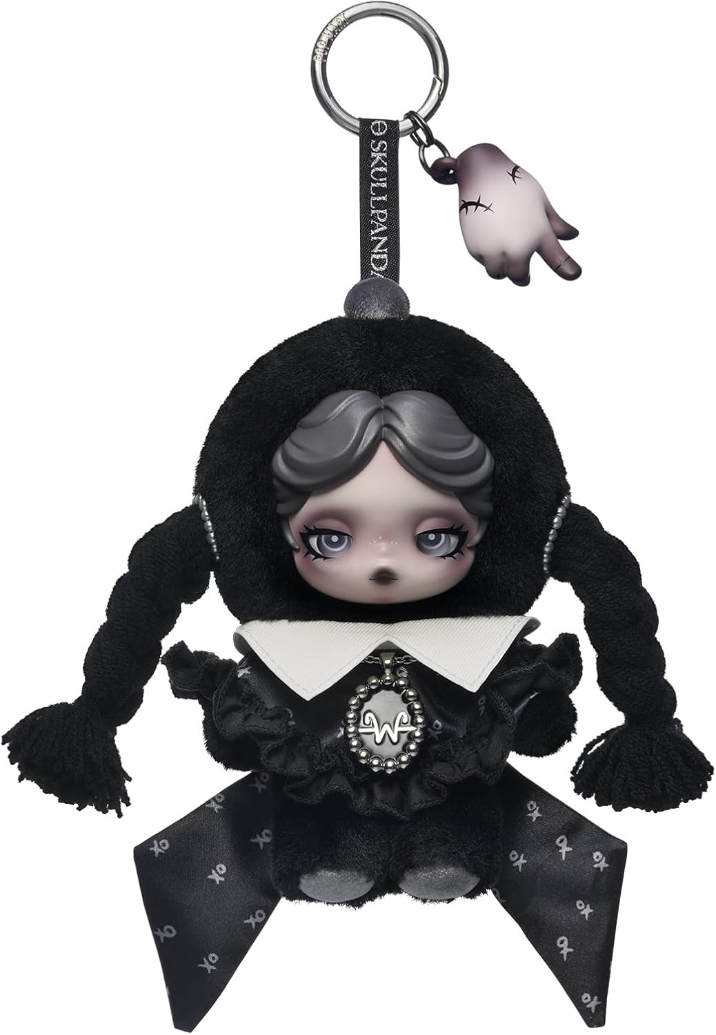 Wednesday Plush Doll (Classic Dress Version) 5.32-inch Collectible Toy Gift