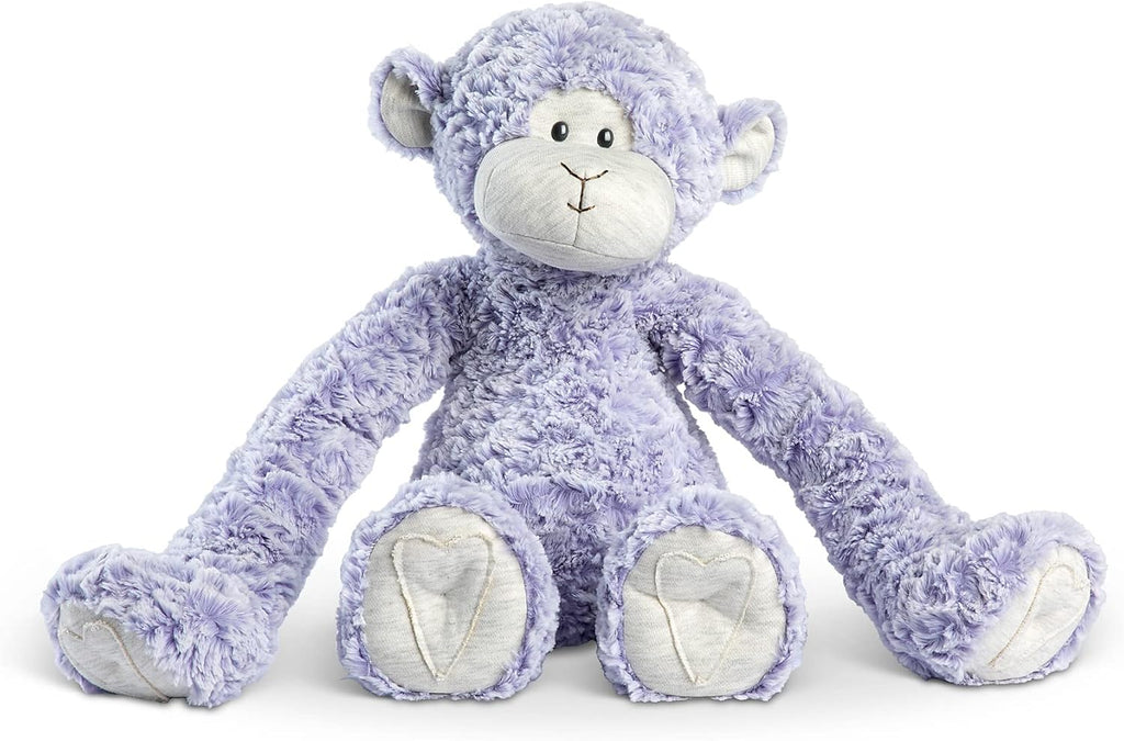 17.5 Inch Weighted Plush Monkey with 5lb Calming Beads for Sensory Comfort