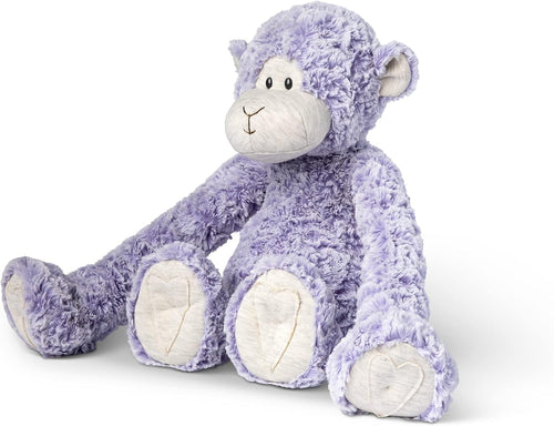 17.5 Inch Weighted Plush Monkey with 5lb Calming Beads for Sensory Comfort