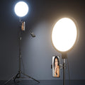10.5" Ring Light with 69" Tripod Stand, Dimmable LED Lighting with Remote for Video Recording & Live Stream