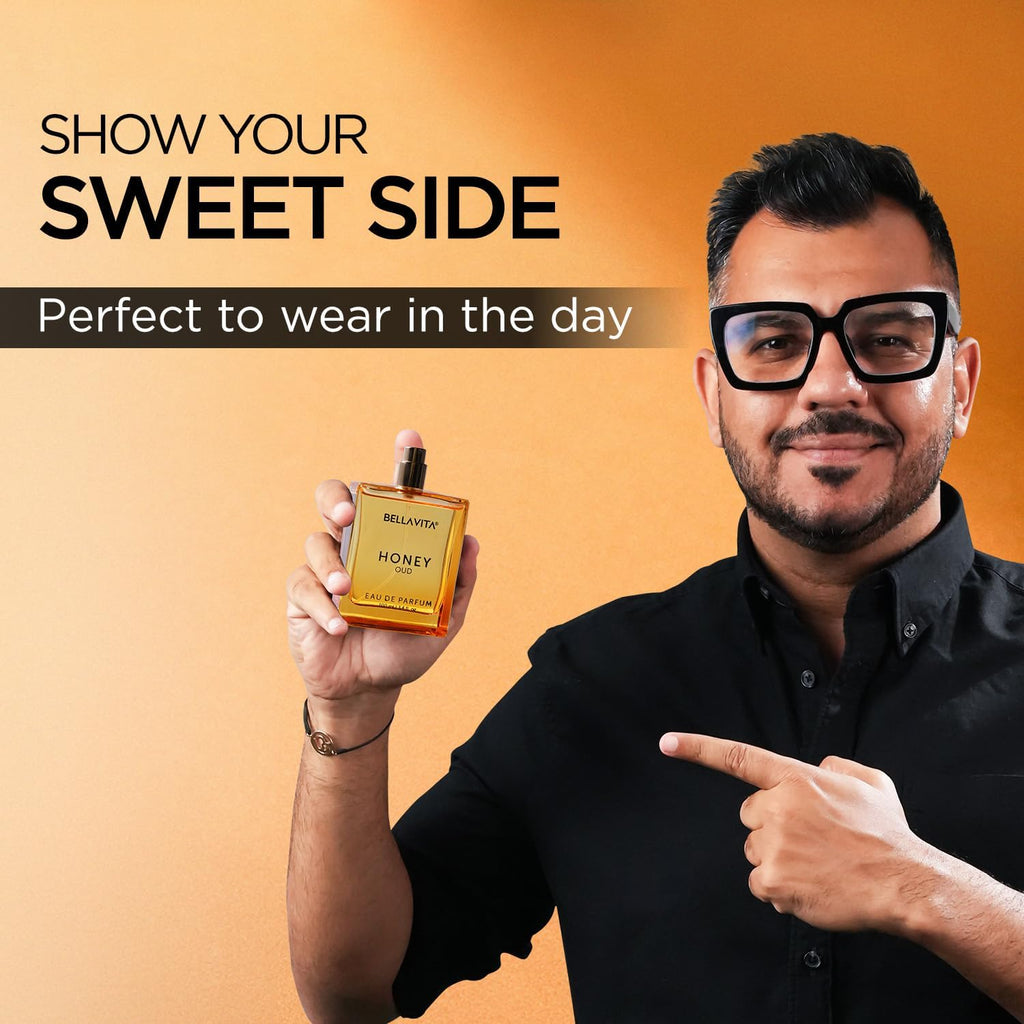 Honey Oud Eau de Parfum | Patchouli, Vanilla & Bergamot | Long-Lasting Unisex Fragrance