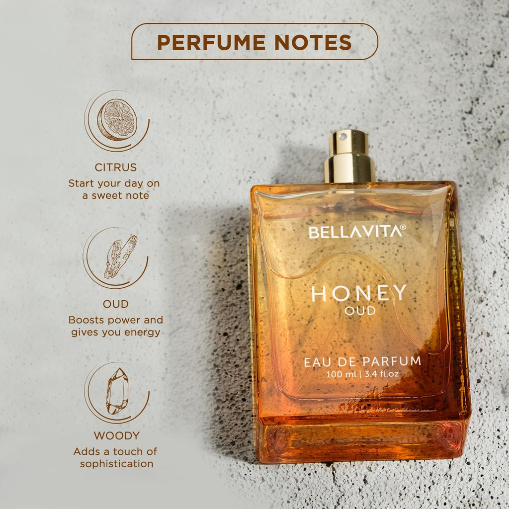 Honey Oud Eau de Parfum | Patchouli, Vanilla & Bergamot | Long-Lasting Unisex Fragrance