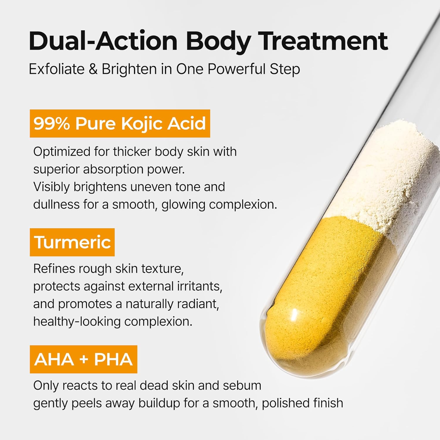Kojic Acid & Turmeric Exfoliating Body Spray with Keratin for All Skin Types 200ml