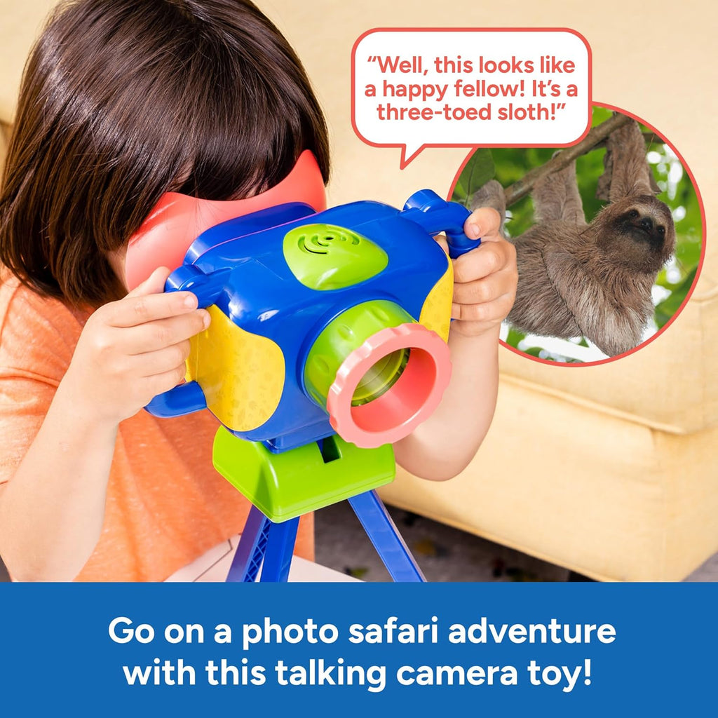 Talking Wildlife Camera for Kids with 130 HD Photos & Educational Games