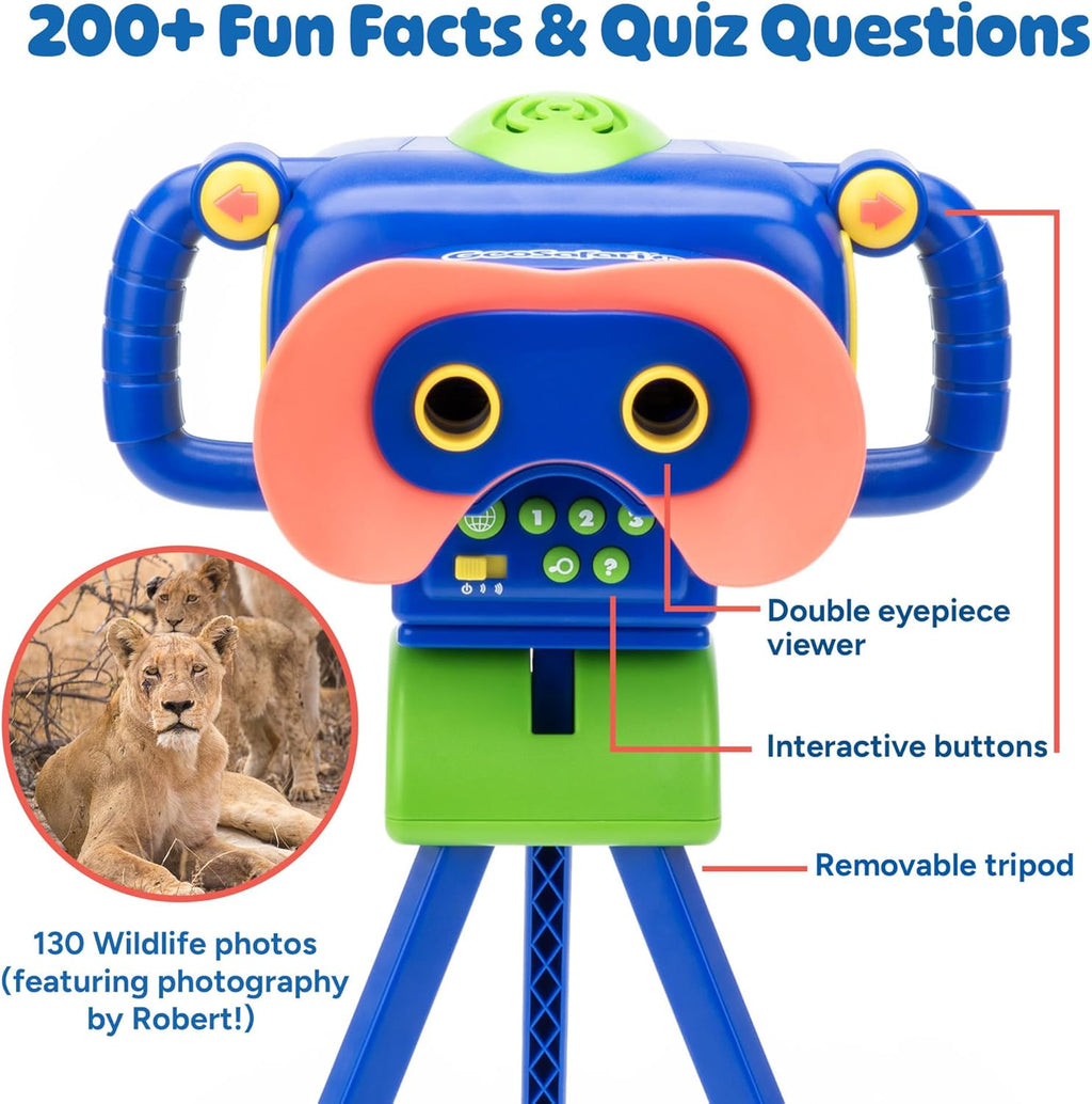 Talking Wildlife Camera for Kids with 130 HD Photos & Educational Games