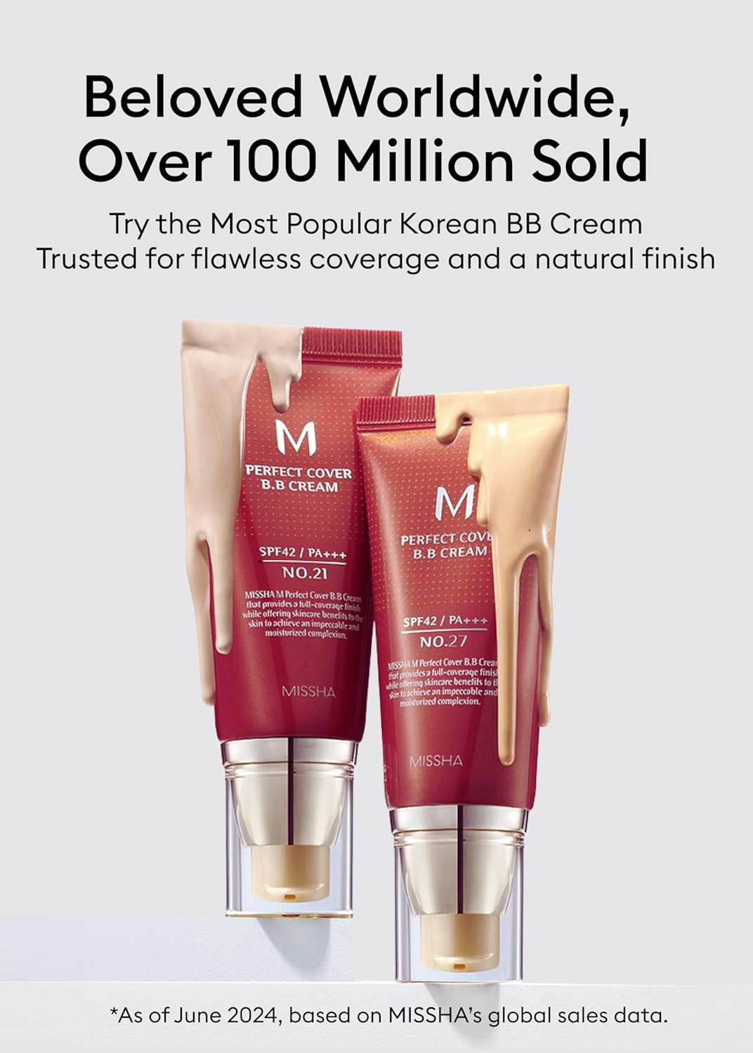 Golden Beige BB Cream SPF 42 PA+++ - All-in-One Tinted Moisturizer for Medium/Tan Skin