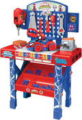 Spidey and Amazing Friends Tool Bench Set with Take Apart Car - 55 Pieces