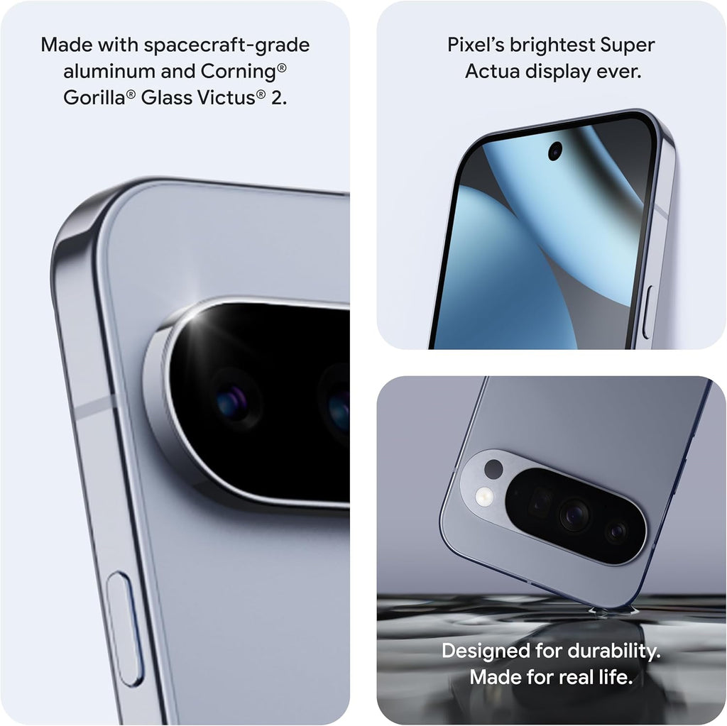 Unlocked Android Smartphone with AI Assistant, Triple Camera, 24+ Hour Battery - Moonstone 128GB