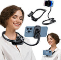 Flexible Neck Phone Holder Stand with 16-inch Gooseneck for 4-7 Inch Smartphones