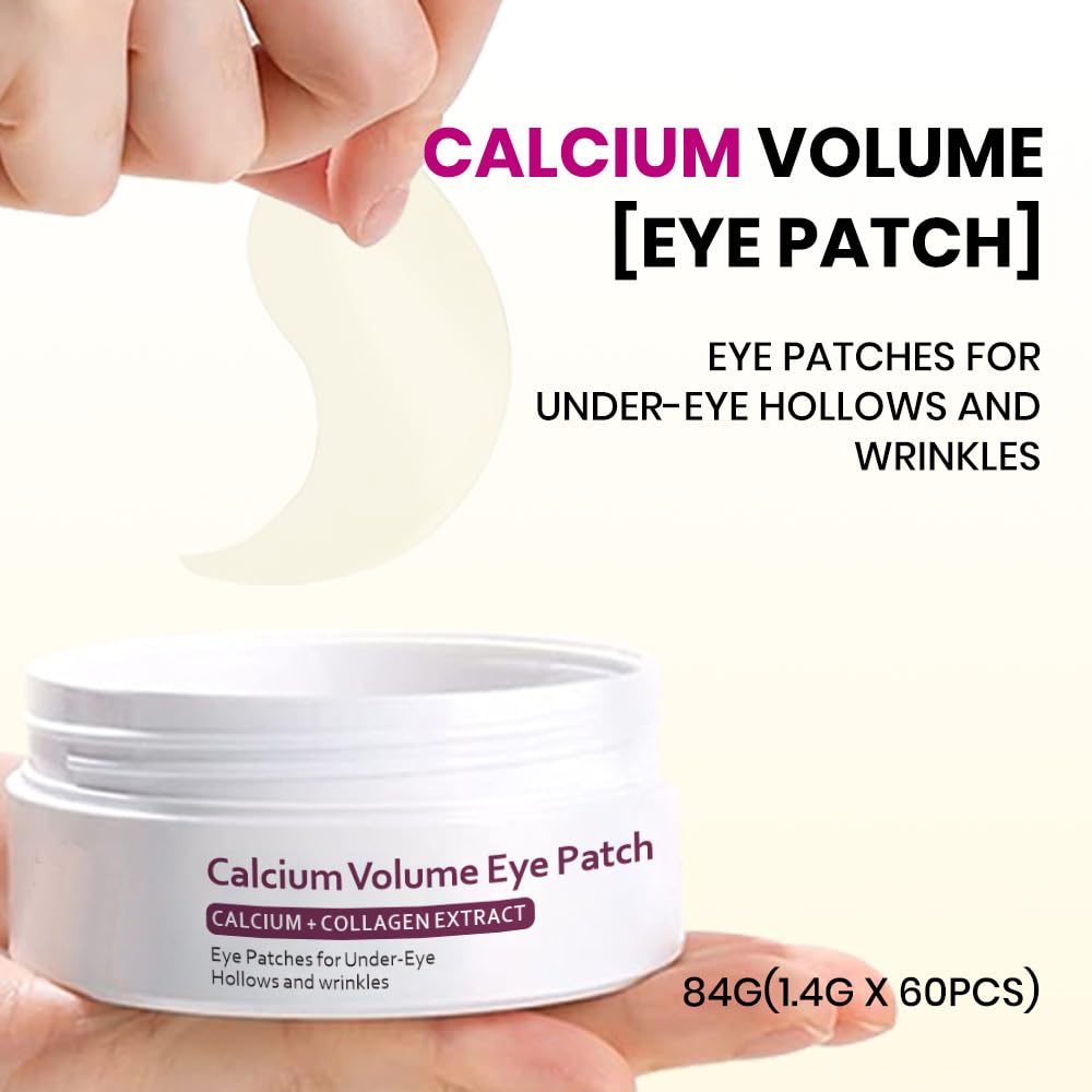 60-Piece Anti-Aging Eye Patch & Multi Balm Set, Firming Hydration for Eyes, Face, Neck