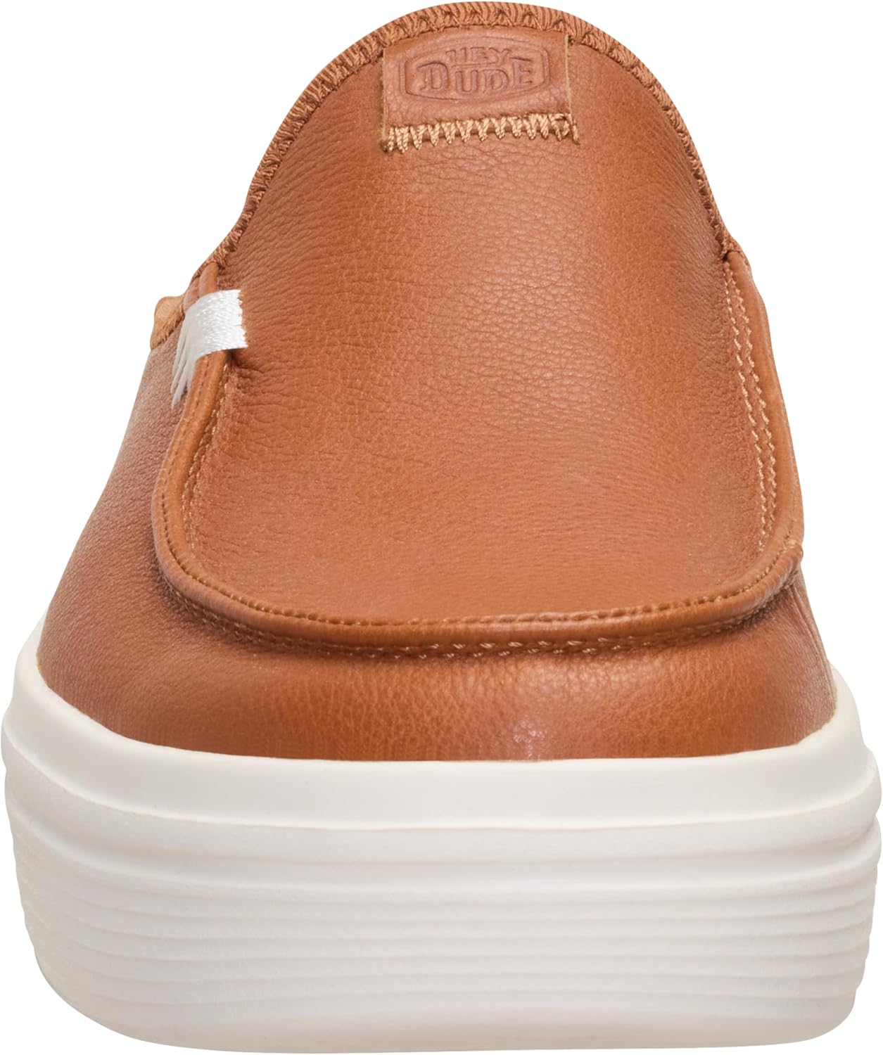 Women's Austin Lift Platform Mule | Genuine Leather Slip-On | Lightweight Everyday Shoes