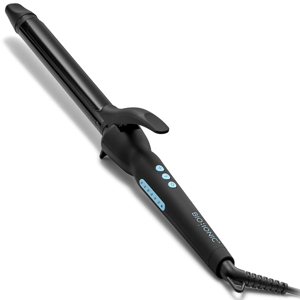 Long Barrel Curling Iron with Moisture Heat Technology & NanoIonic Technology