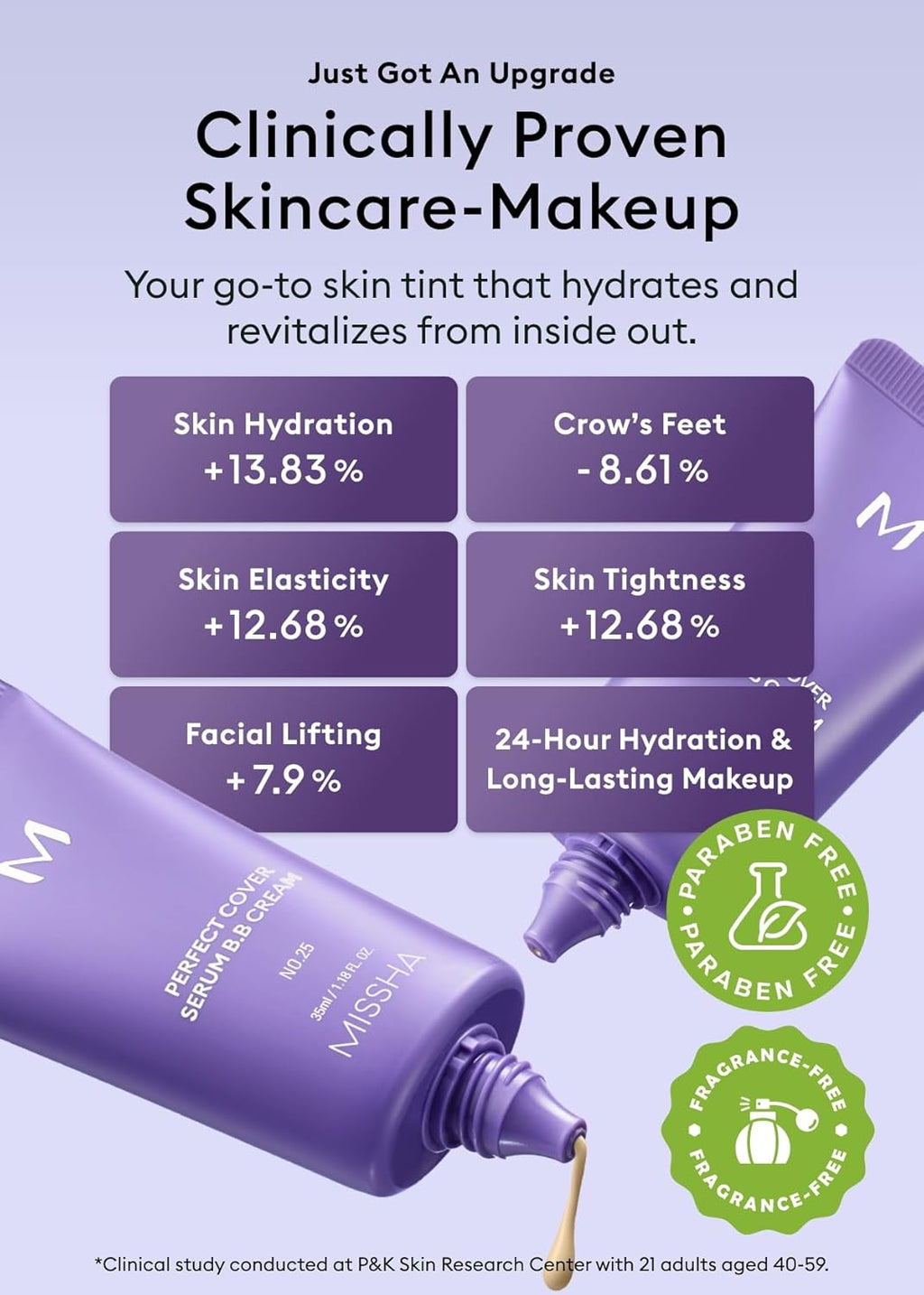 Warm Beige BB Cream Serum with Probiotics & Superfoods, 24-Hour Hydration, 1.18 Fl Oz