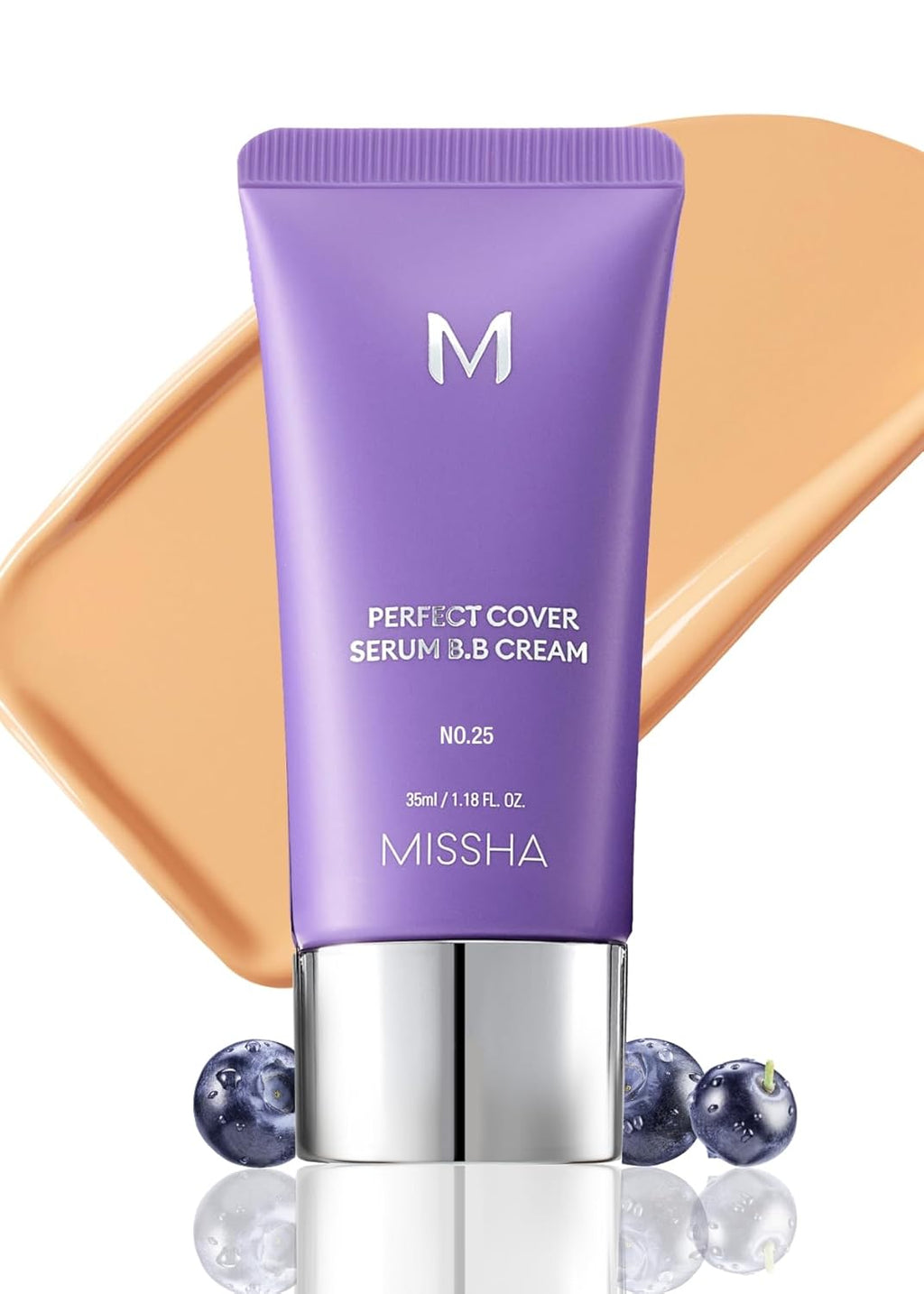 Serum BB Cream No.25 Warm Beige - Medium Coverage with Skincare Benefits
